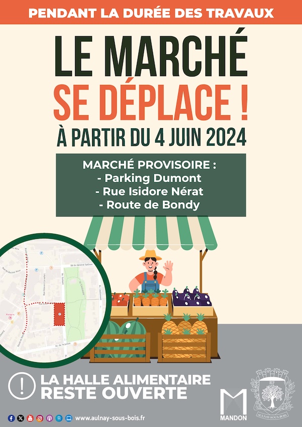 Déplacement marché