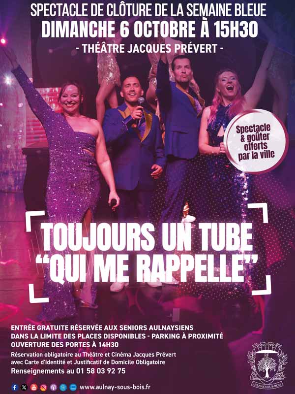 Affiche-Spectacle semaine Bleue